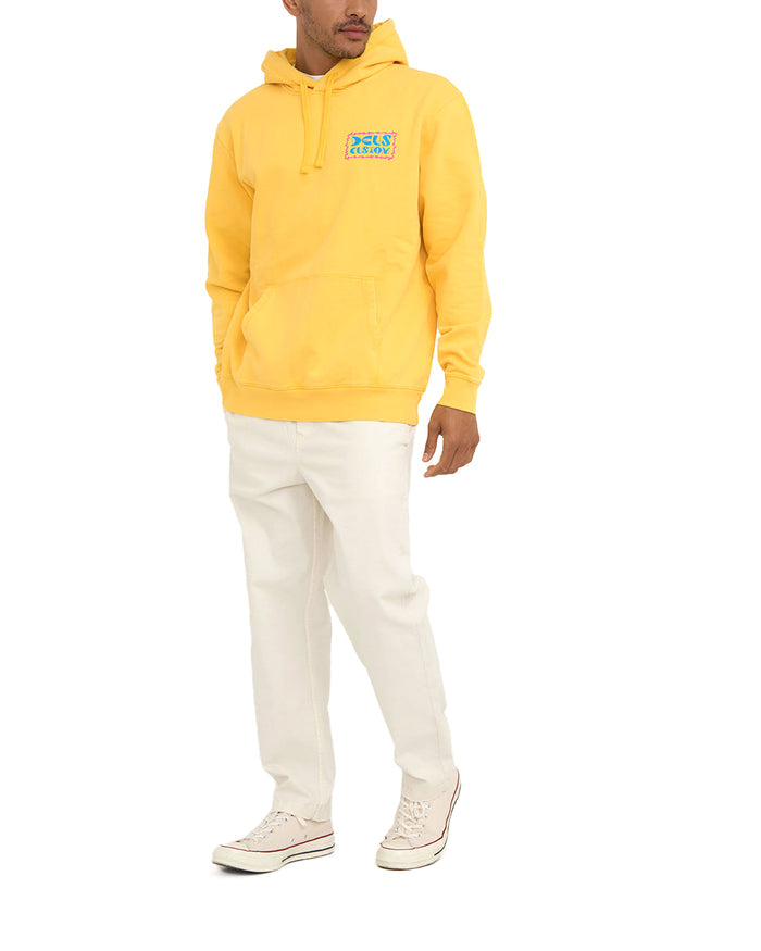 Sunblock Acid Hoodie - Lemon Chrome, view 3|Model