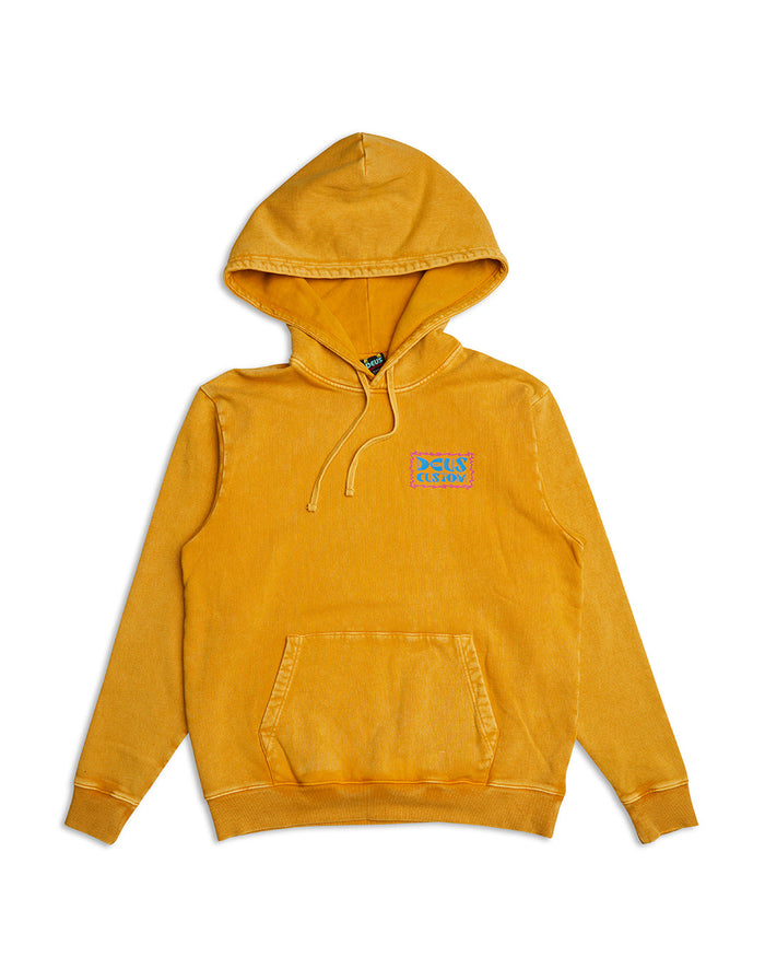 Sunblock Acid Hoodie - Lemon Chrome, view 5|Flatlay