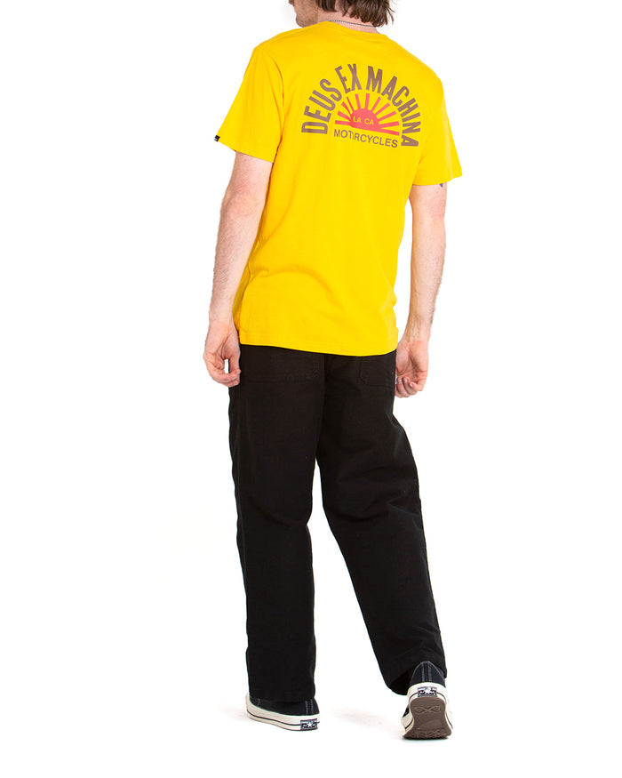 Sunflare Tee - Spectra Yellow, view 2|Model