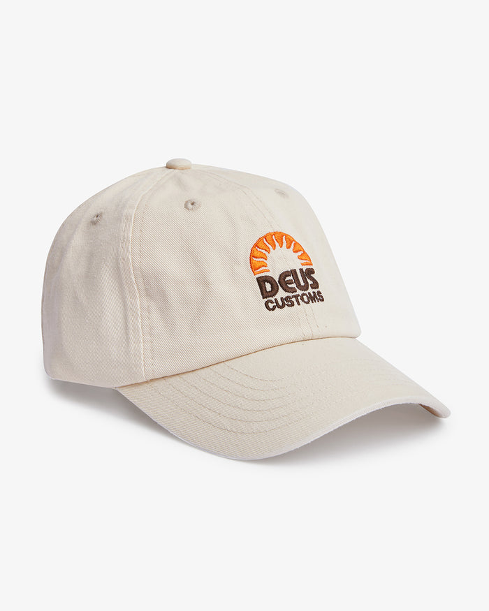 Sunrise Dad Cap - Dirty White, view 1