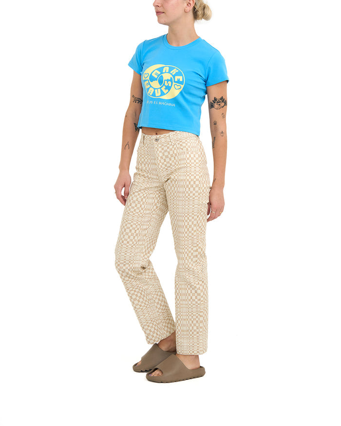 Sunshine Tee - Malibu Blue, view 2|Model