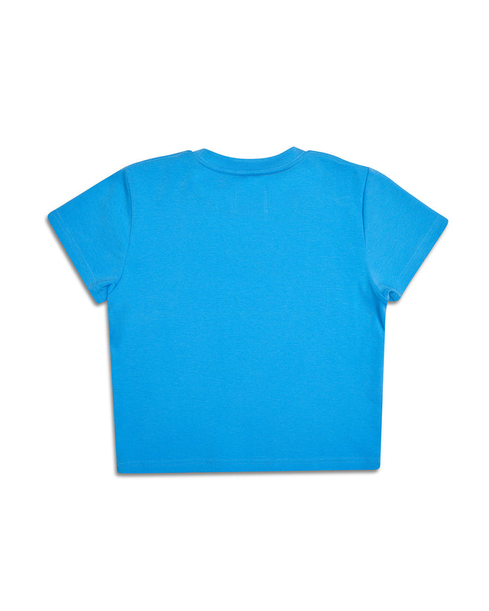 Sunshine Tee - Malibu Blue, view 6|Flatlay