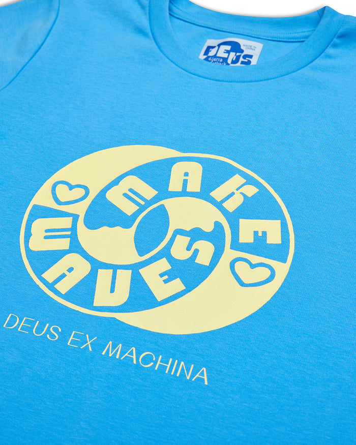 Sunshine Tee - Malibu Blue, view 7|Flatlay