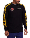 Super Nova Moto Knit - Black, view 1|Model