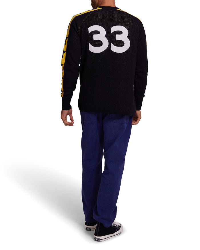 Super Nova Moto Knit - Black, view 2|Model
