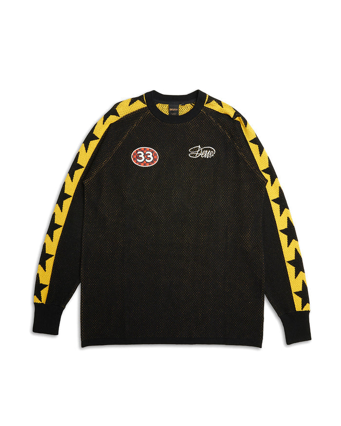Super Nova Moto Knit - Black, view 5|Flatlay