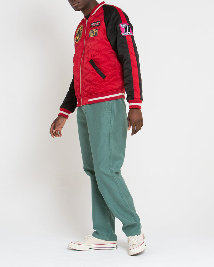 Supporters Jacket - Red-Black, view 2