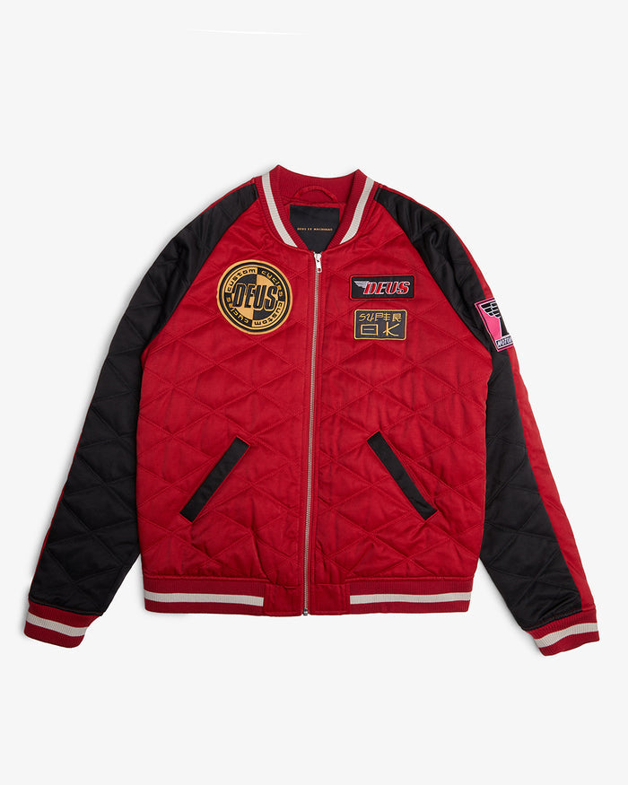 Supporters Jacket - Red-Black, view 4