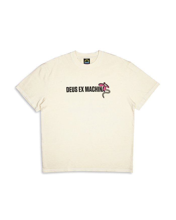 Surf Shop Tee - Dirty White, view 4|Flatlay