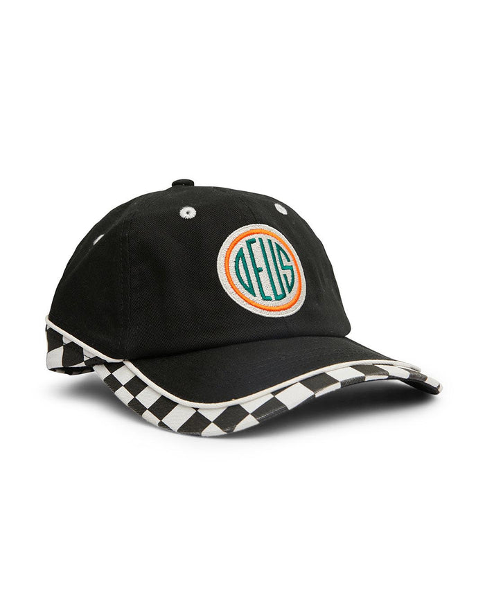 Talledega Cap - Black, view 1|Flatlay