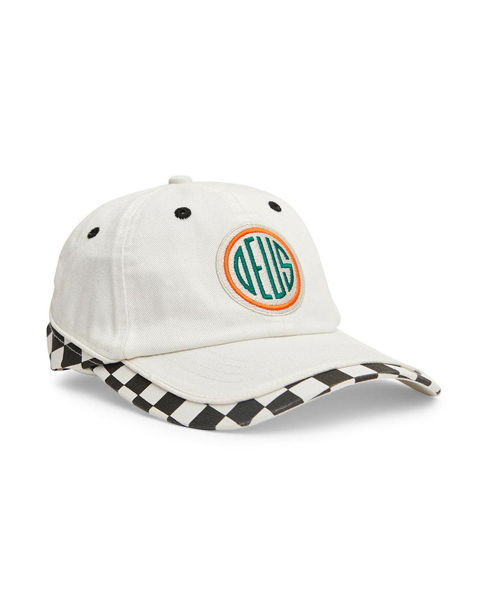 Talledega Cap - Vintage White, view 1|Flatlay