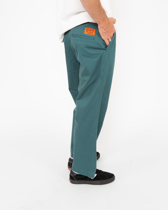 Taylor Record Pant - Teal, view 3