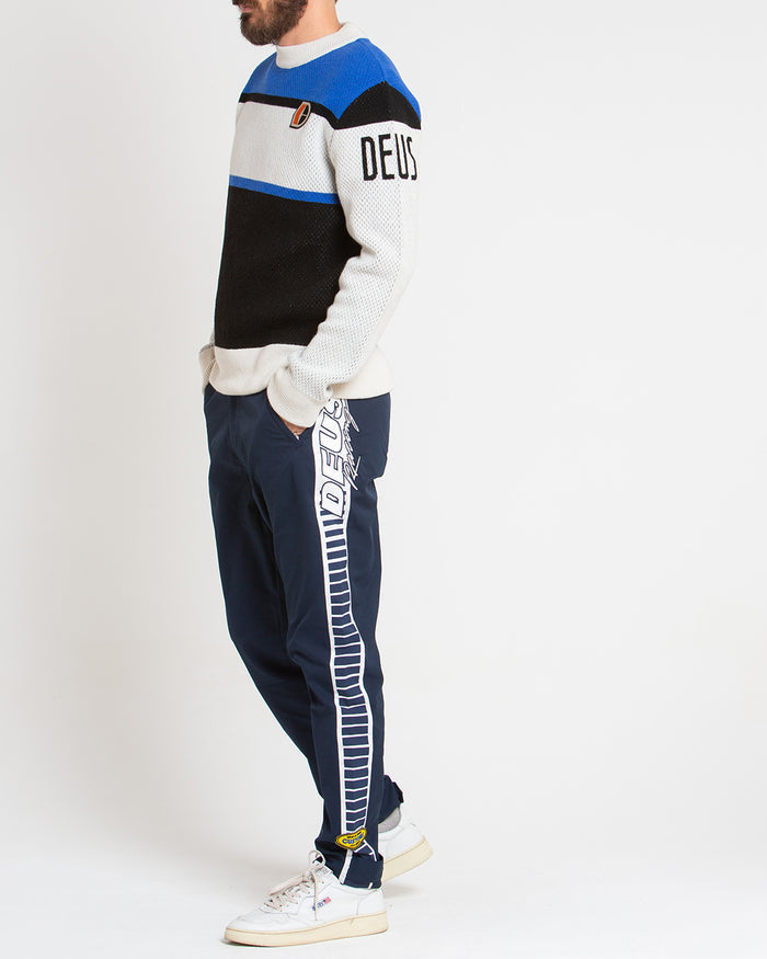 Team Knit - Classic Blue, view 2|Model