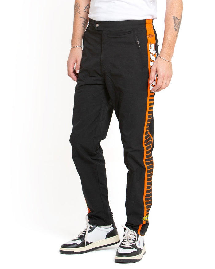 Team Racing Pant - Black, view 1|Model