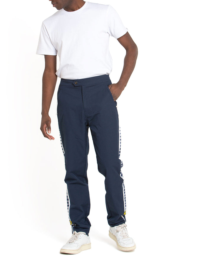 Team Racing Pant - Estate Blue, view 3|Model