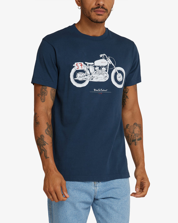 The Kr Tee - Navy, view 1
