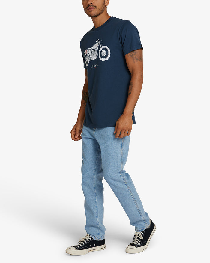 The Kr Tee - Navy, view 4