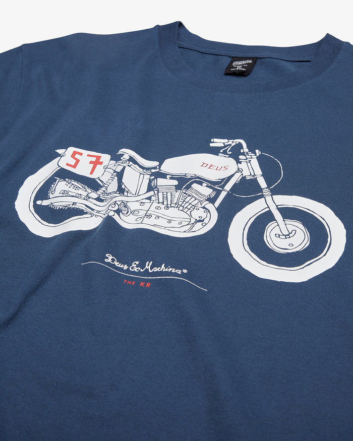 The Kr Tee - Navy, view 7