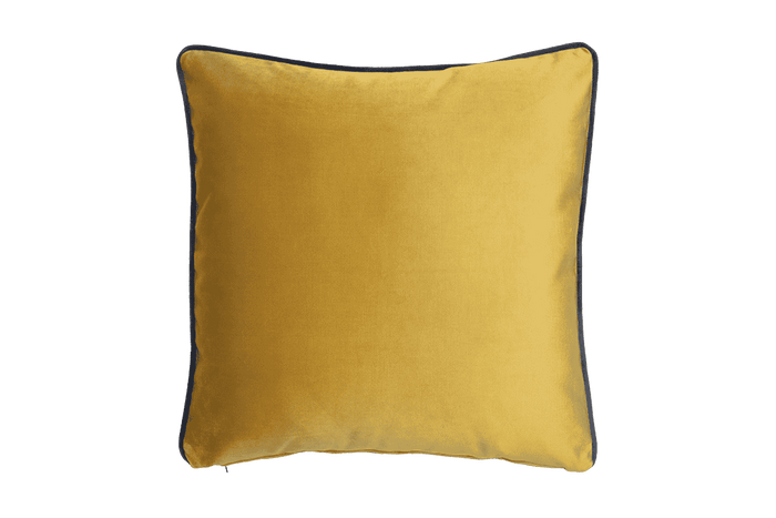 [Mustard/Indigo Recycled Velvet]