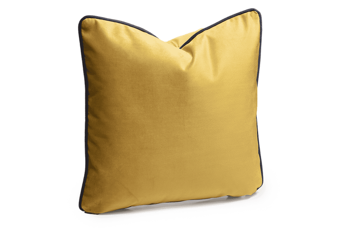 [Mustard/Indigo Recycled Velvet]