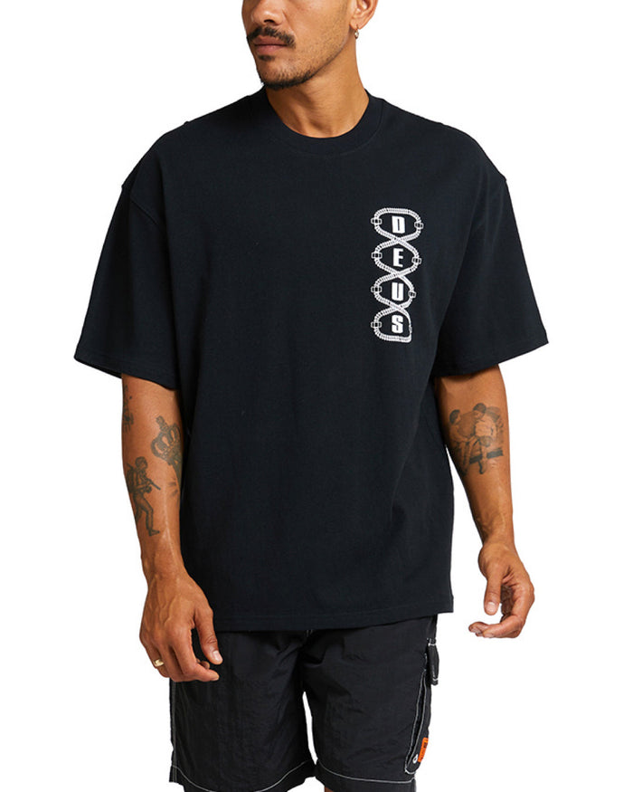 Thread Tee - Black, view 1|Model