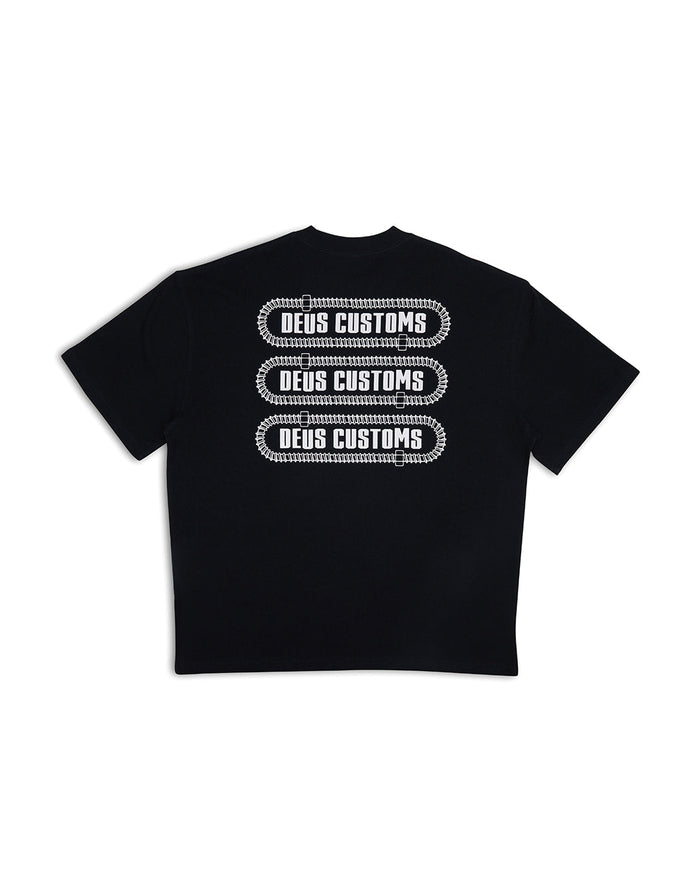 Thread Tee - Black, view 6|Flatlay