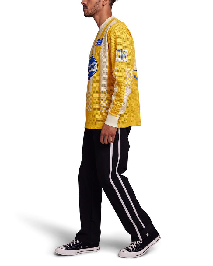 Threepeat Moto Jersey - Lemon Chrome, view 3|Model