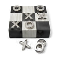 Tic Tac Toe Flat Board (Polished Nickel)