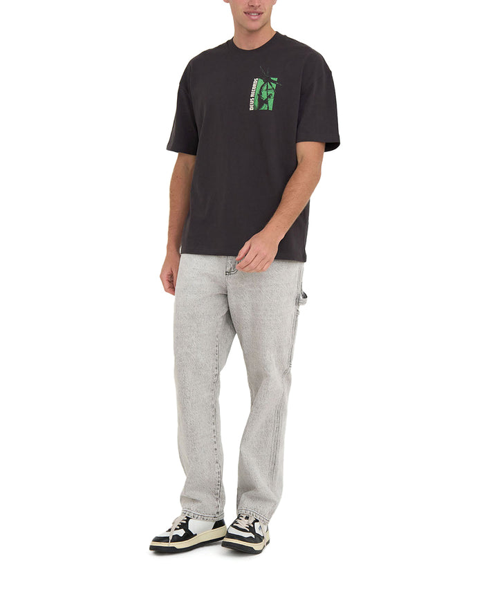 Time And Sound Tee - Anthracite, view 4|Model