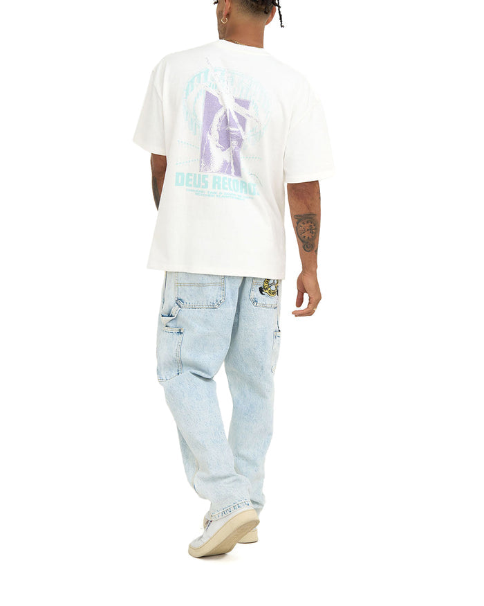 Time And Sound Tee - Vintage White, view 2|Model