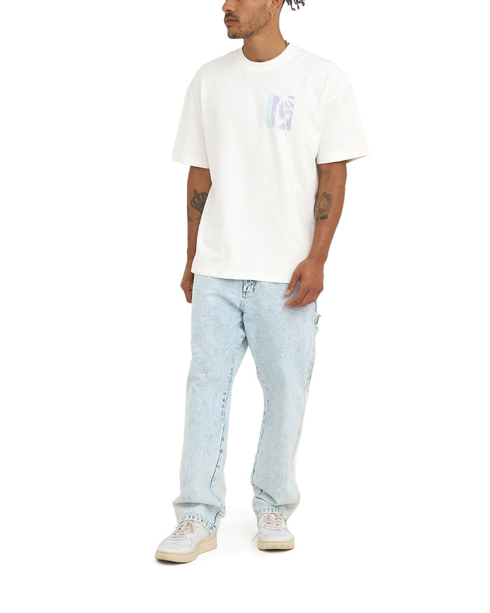 Time And Sound Tee - Vintage White, view 3|Model