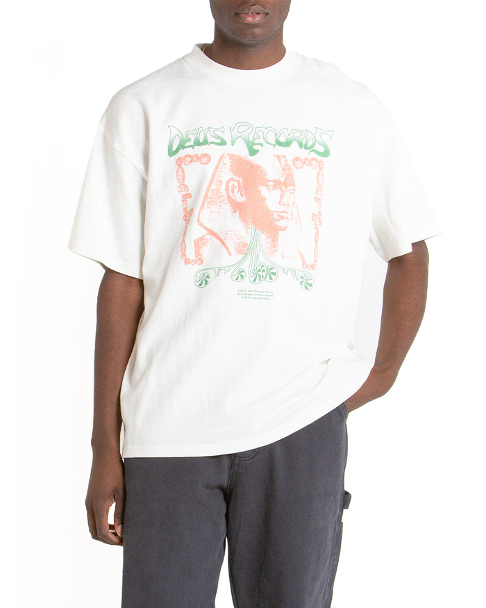 Time Worship Tee - Vintage White, view 1|Model