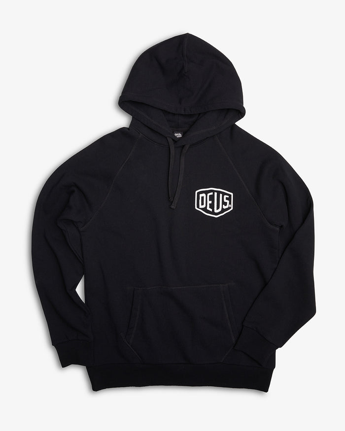 Tokyo Address Hoodie - Black, view 5|Flatlay