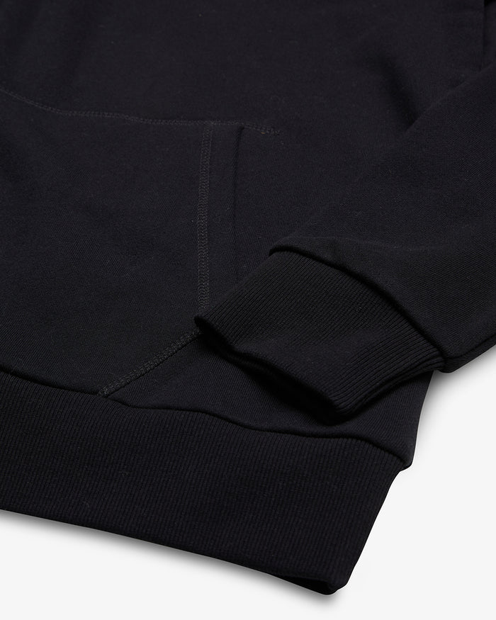 Tokyo Address Hoodie - Black, view 8|Flatlay
