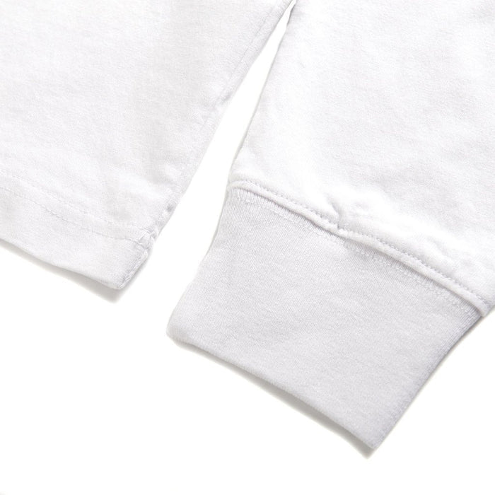 Tokyo Address Long Sleeve Tee - White, view 5