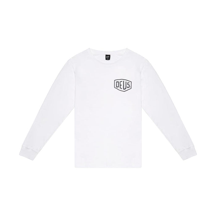 Tokyo Address Long Sleeve Tee - White, view 6