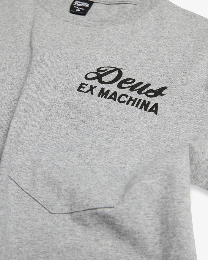 Tokyo Address Tee - Grey Marle, view 7