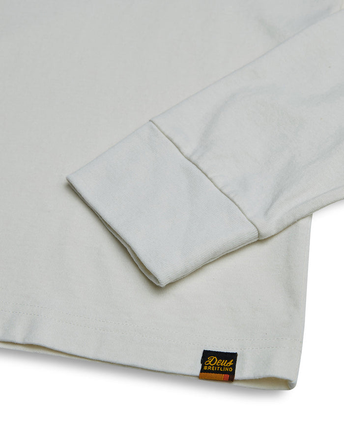 Top Time LS Tee - Vintage White, view 8|Flatlay