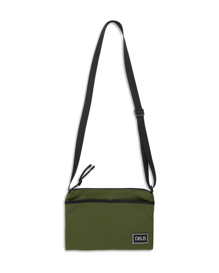 Transit Sling Bag - Olive, view 1|Flatlay