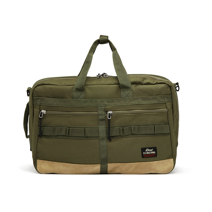 Trey 3 Way Bag - Olive, view 4|Flatlay