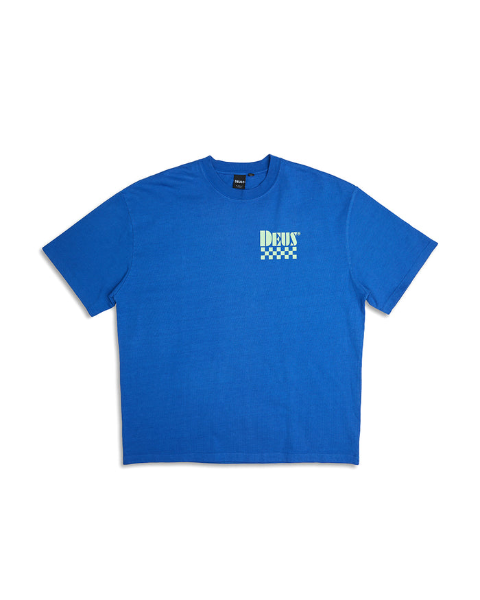 Trip Tee - True Blue, view 4|Flatlay