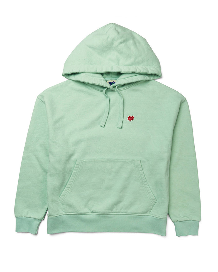 True Romance Hoodie (Oversized Fit) - Granite Green, view 4|Flatlay