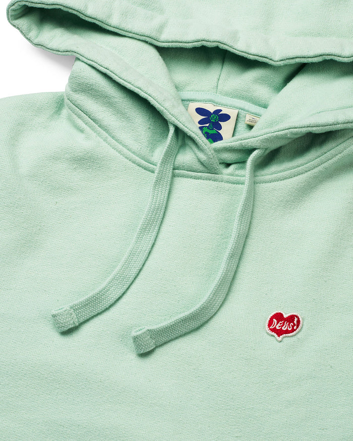 True Romance Hoodie (Oversized Fit) - Granite Green, view 5|Flatlay