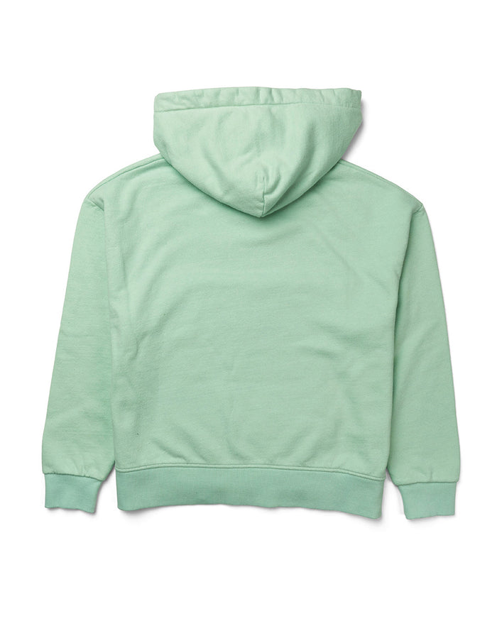 True Romance Hoodie (Oversized Fit) - Granite Green, view 7|Flatlay