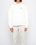 True Romance Hoodie (Oversized Fit) - Vintage White, view 1|Model