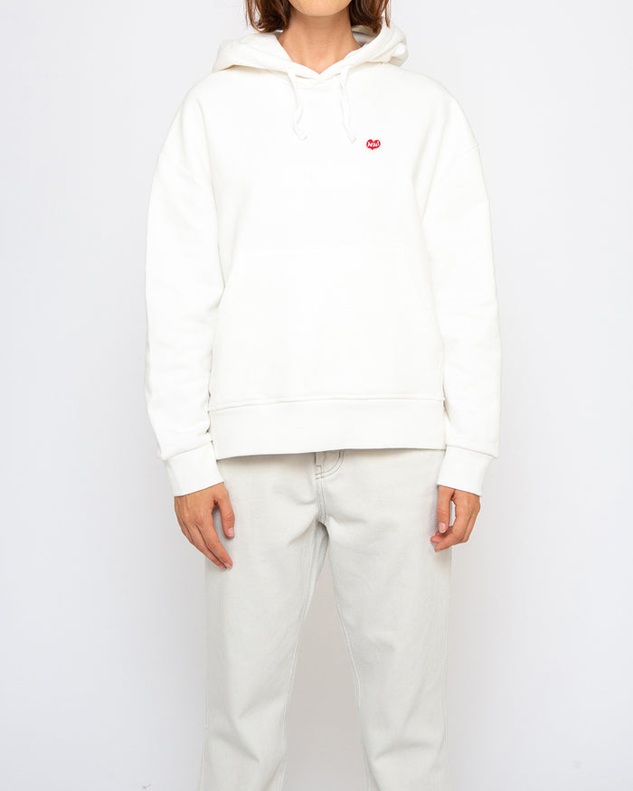 True Romance Hoodie (Oversized Fit) - Vintage White, view 1|Model