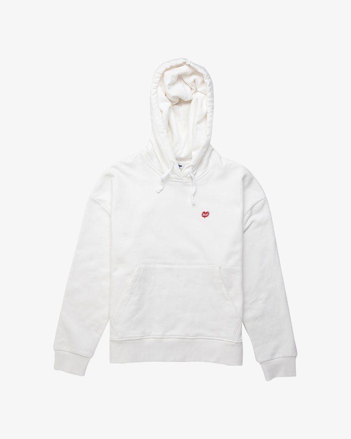 True Romance Hoodie (Oversized Fit) - Vintage White, view 4|Flatlay
