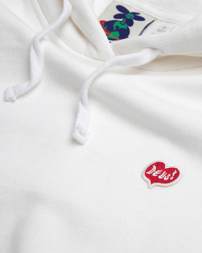 True Romance Hoodie (Oversized Fit) - Vintage White, view 6|Flatlay