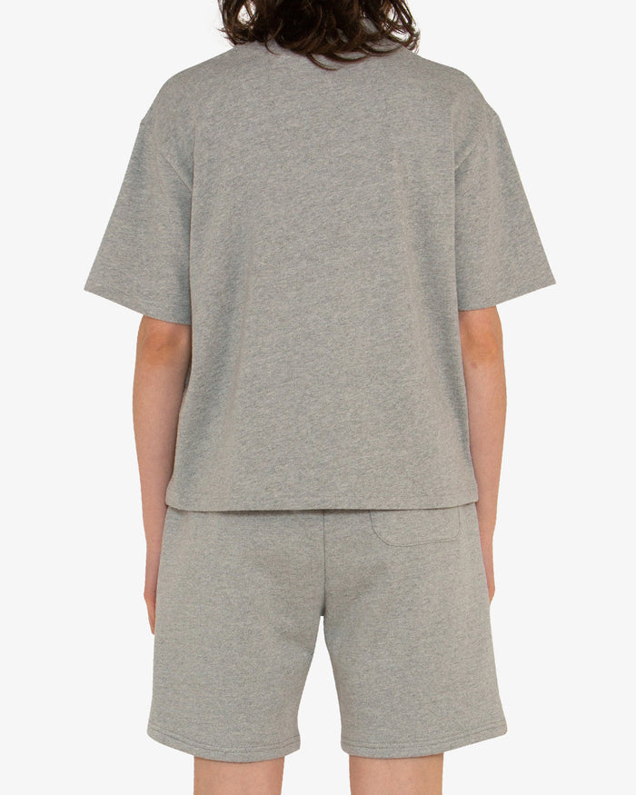True Romance T-shirt - Grey Marle, view 2|Model