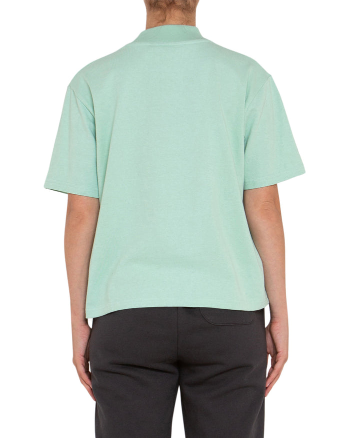 True Romance Tee (Oversized Fit) - Granite Green, view 2|Model